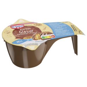 Dr.Oetker Becherglasur Hell 125g
