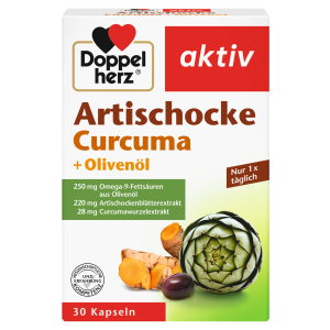 Doppelherz Artischocke + Olivenöl 30Kapseln 34,2g