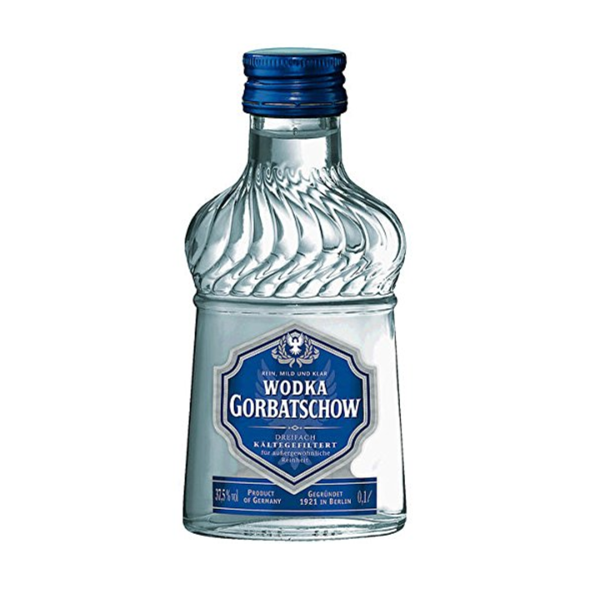 WODKA GORBATSCHOW Taschenflasche 37,5% 0,1l