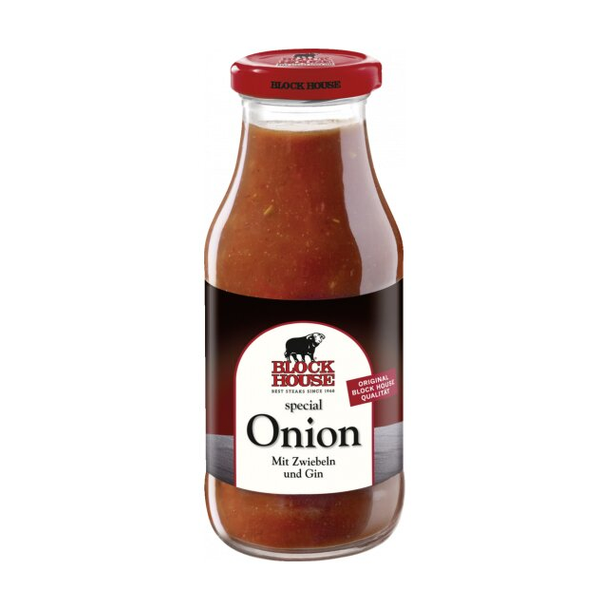 Block House Special Onion Sauce mit Zwiebln und Gin 240ml