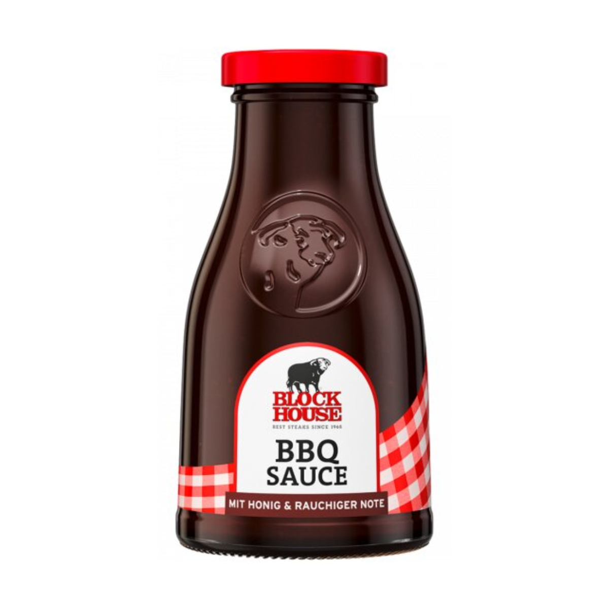 Block House fine BBQ Sauce mit Honig und Hickory Rauch 240ml