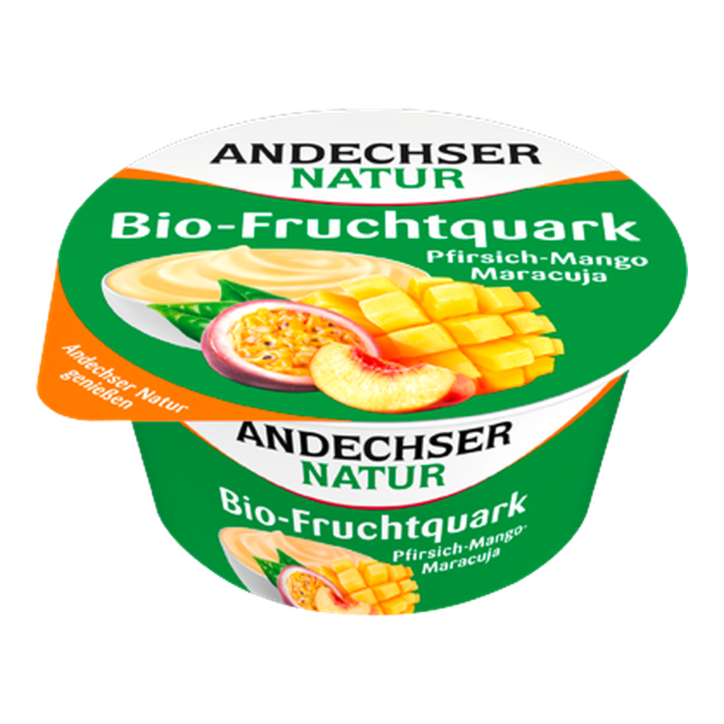 Bio Andechser Natur Quark Pfirsich Mango Maracuja 20%150g