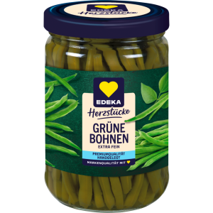 EDEKA Herzstücke Grüne Bohnen extra fein 530g