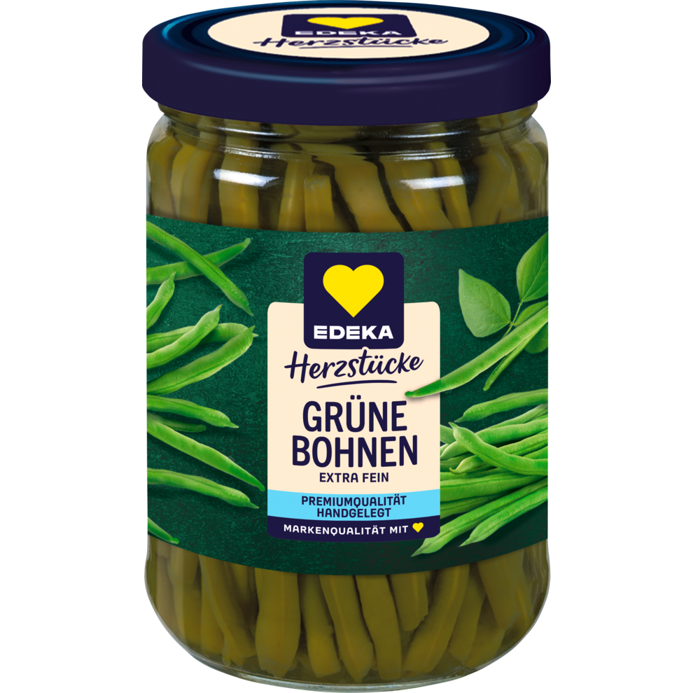 EDEKA Herzstücke Grüne Bohnen extra fein 530g