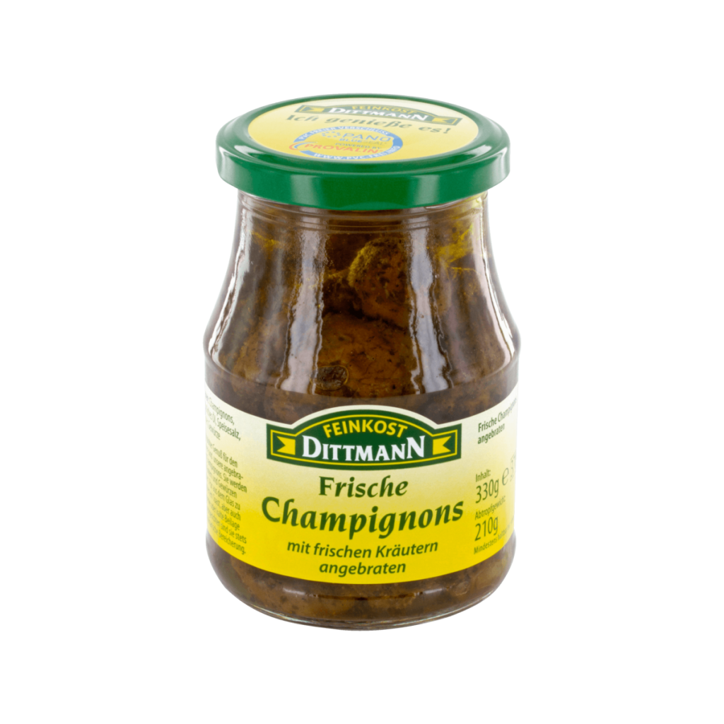 Feinkost Dittmann Frische Champignon angebraten 330g