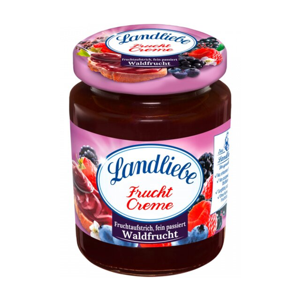 Landliebe Fruchtcreme Waldbeeren fein passiert 200g