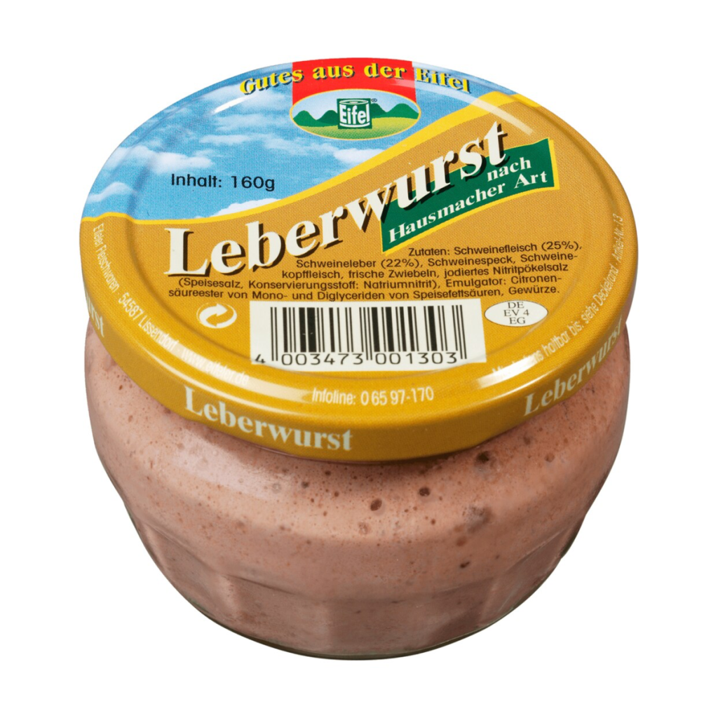 Eifel Leberwurst nach Hausmacher Art 160g