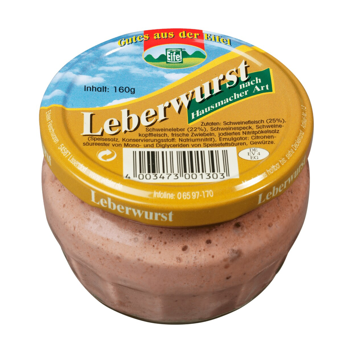 Eifel Leberwurst nach Hausmacher Art 160g