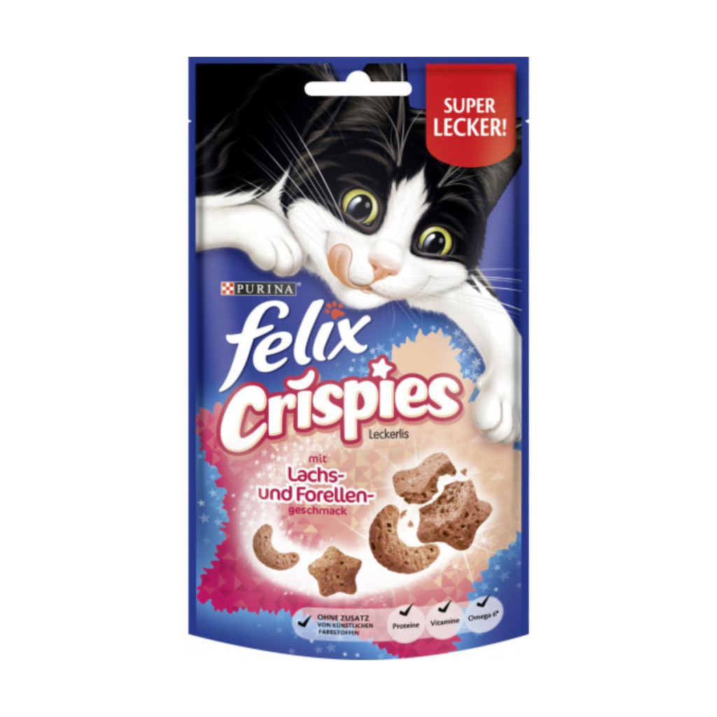 Felix Crispies mit Lachs&Forellengeschmack 45g