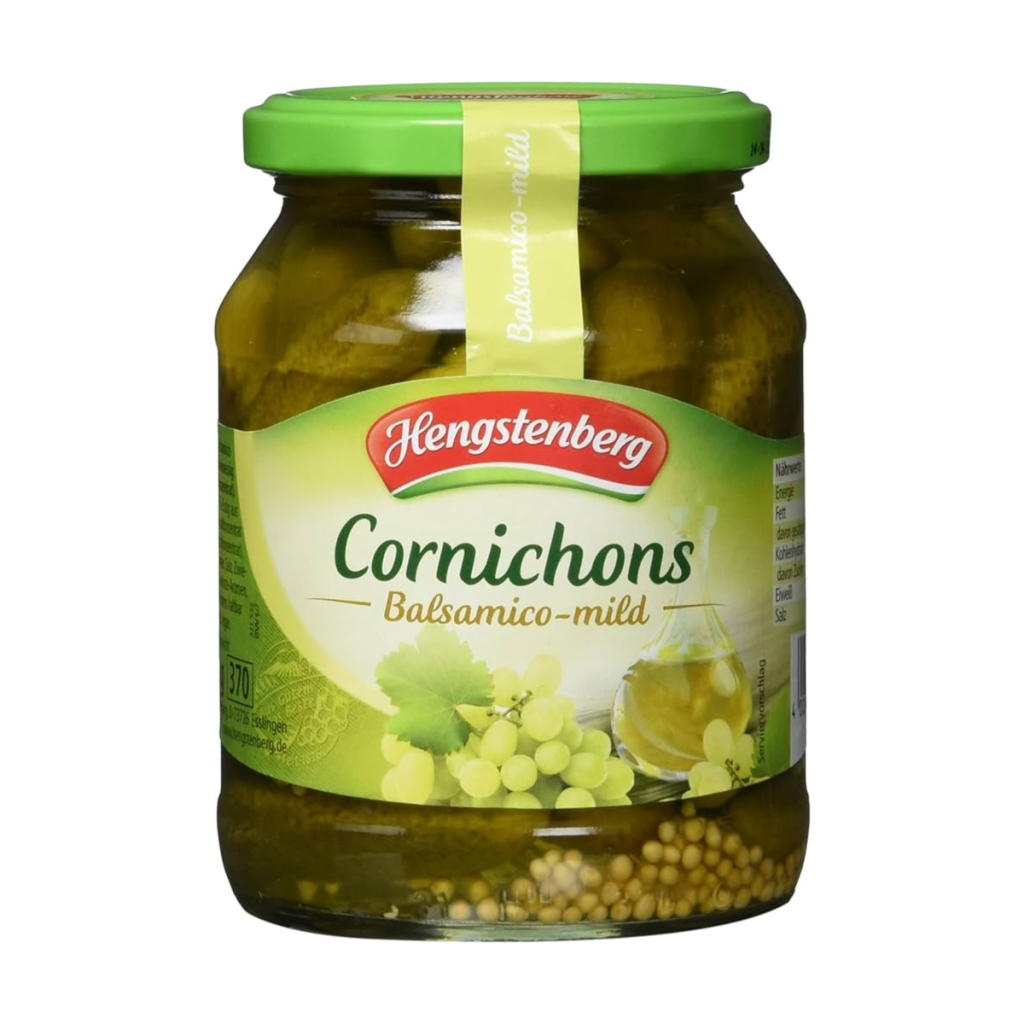 Hengstenberg Milde Cornichons 330g