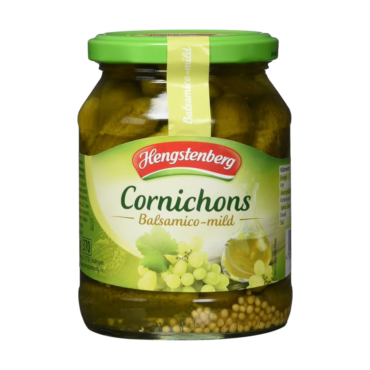 Hengstenberg Milde Cornichons 330g