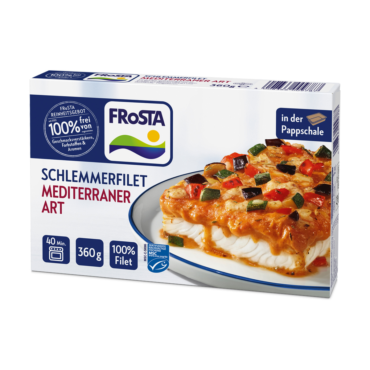 MSC Frosta Schlemmerfilet Mediterraner Art 360g