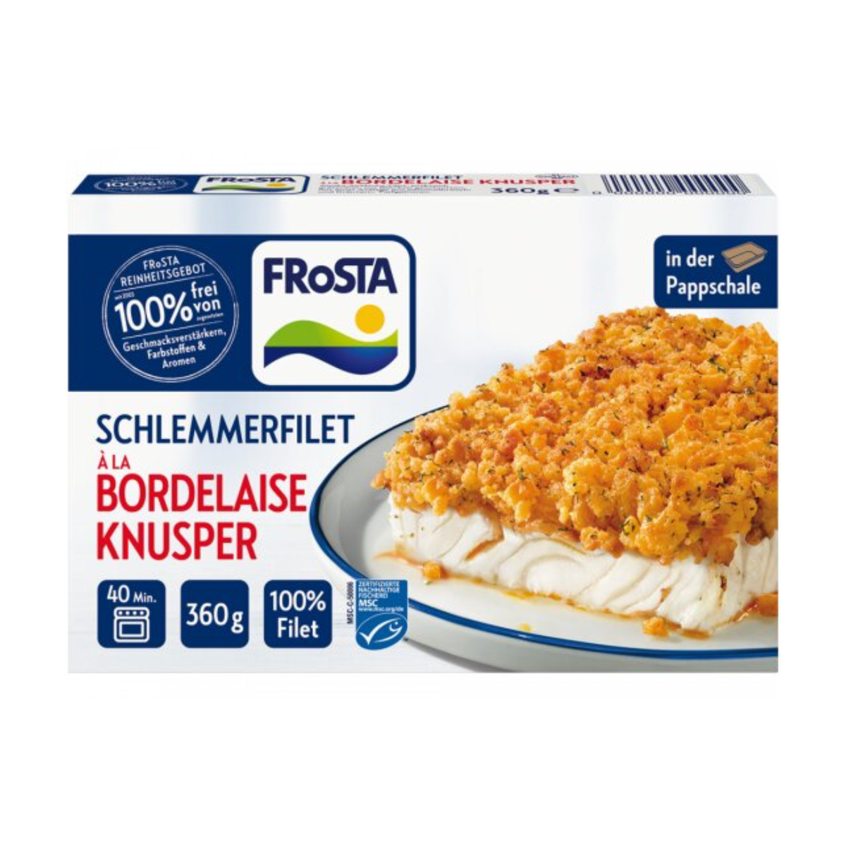 MSC Frosta Schlemmerfilet a la Knusper-Bordelaise 360g