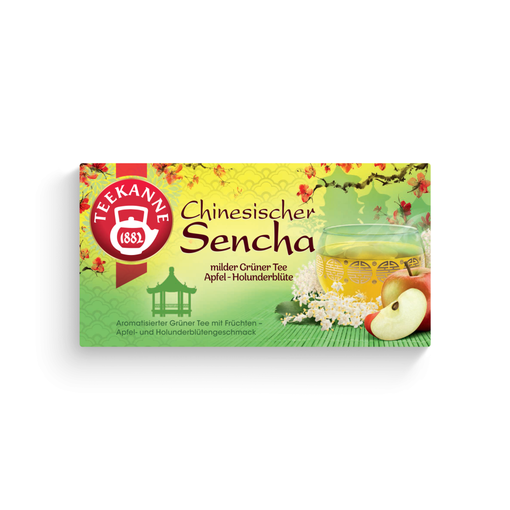 Teekanne chinesischer Sencha Tee 20ST 35g