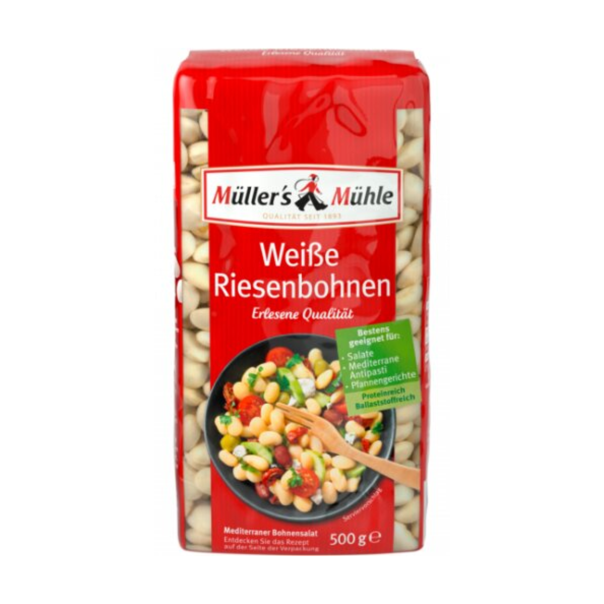 Müllers Mühle Weiße Riesenbohnen 500g