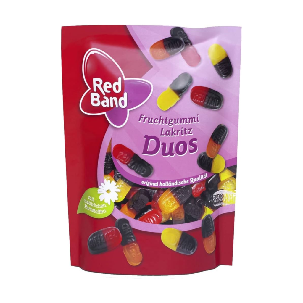 Red Band Fruchtgummi Lakritz Duos 200g