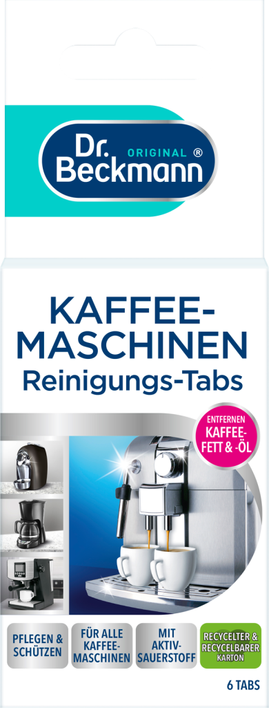 Dr.Beckmann Kaffeemaschinen Reinigungstabs 6ST
