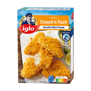 MSC Iglo Filegro Crunchn Fish 250g