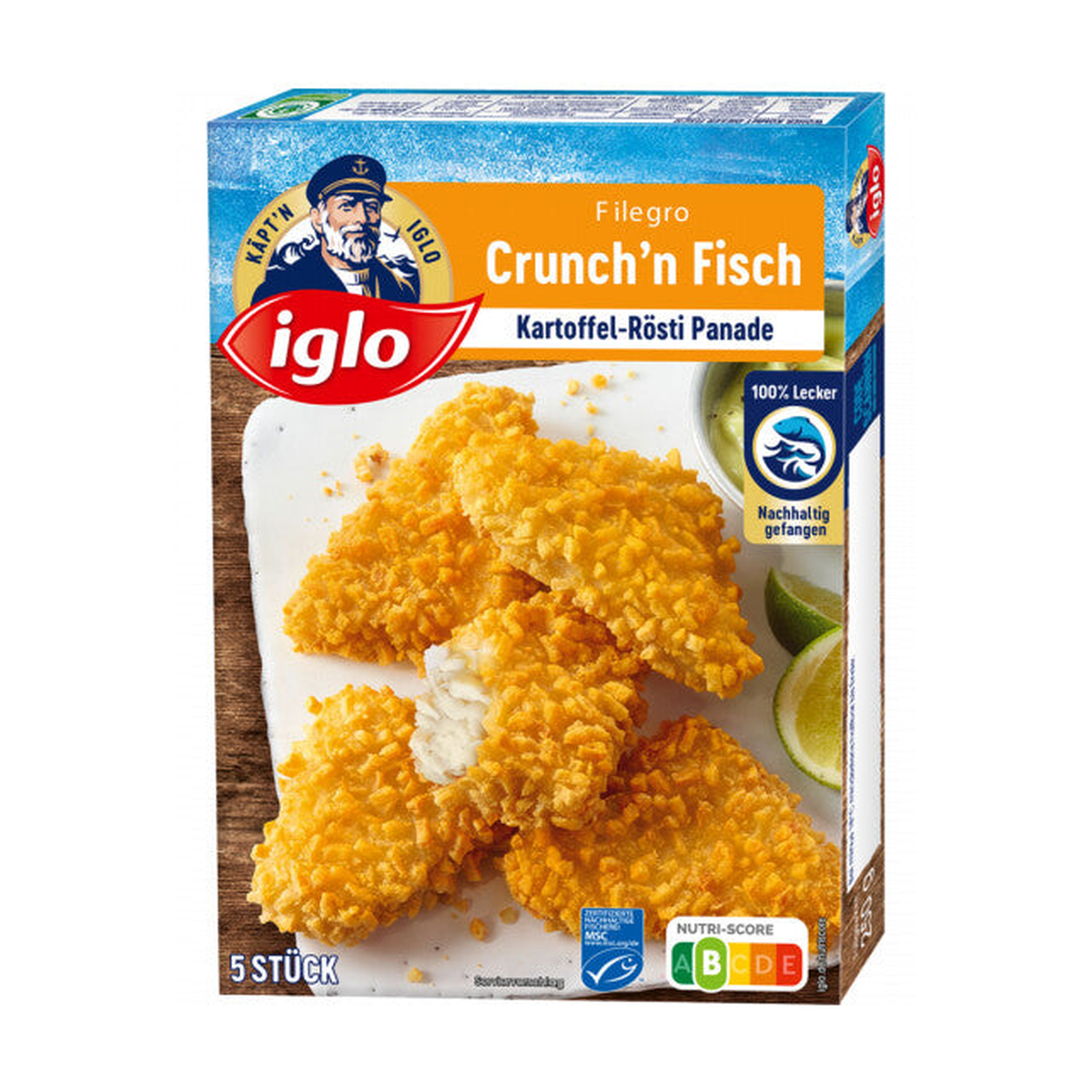 MSC Iglo Filegro Crunchn Fish 250g