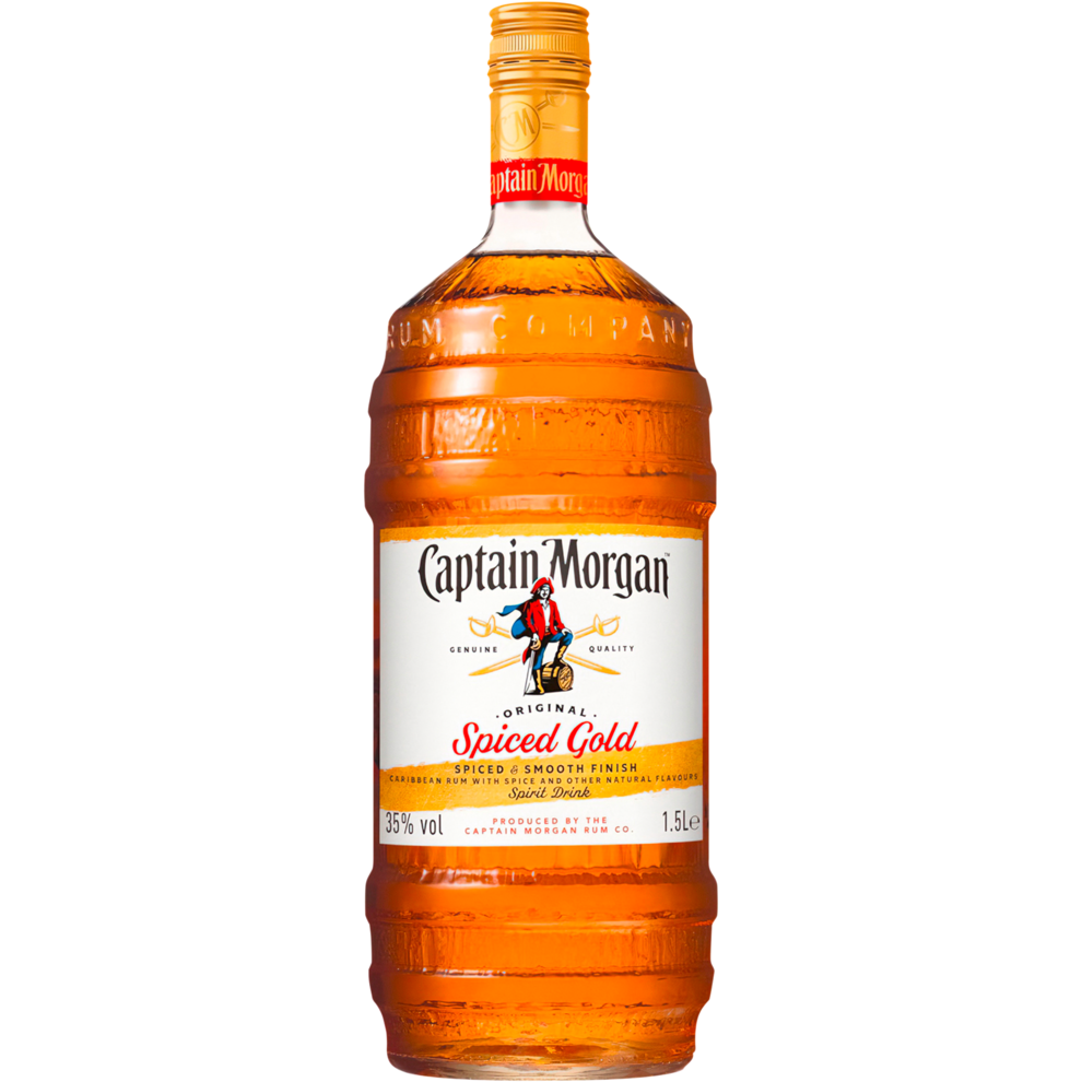 Captain Morgan Original Spiced Gold Barrel 35% 1,5l