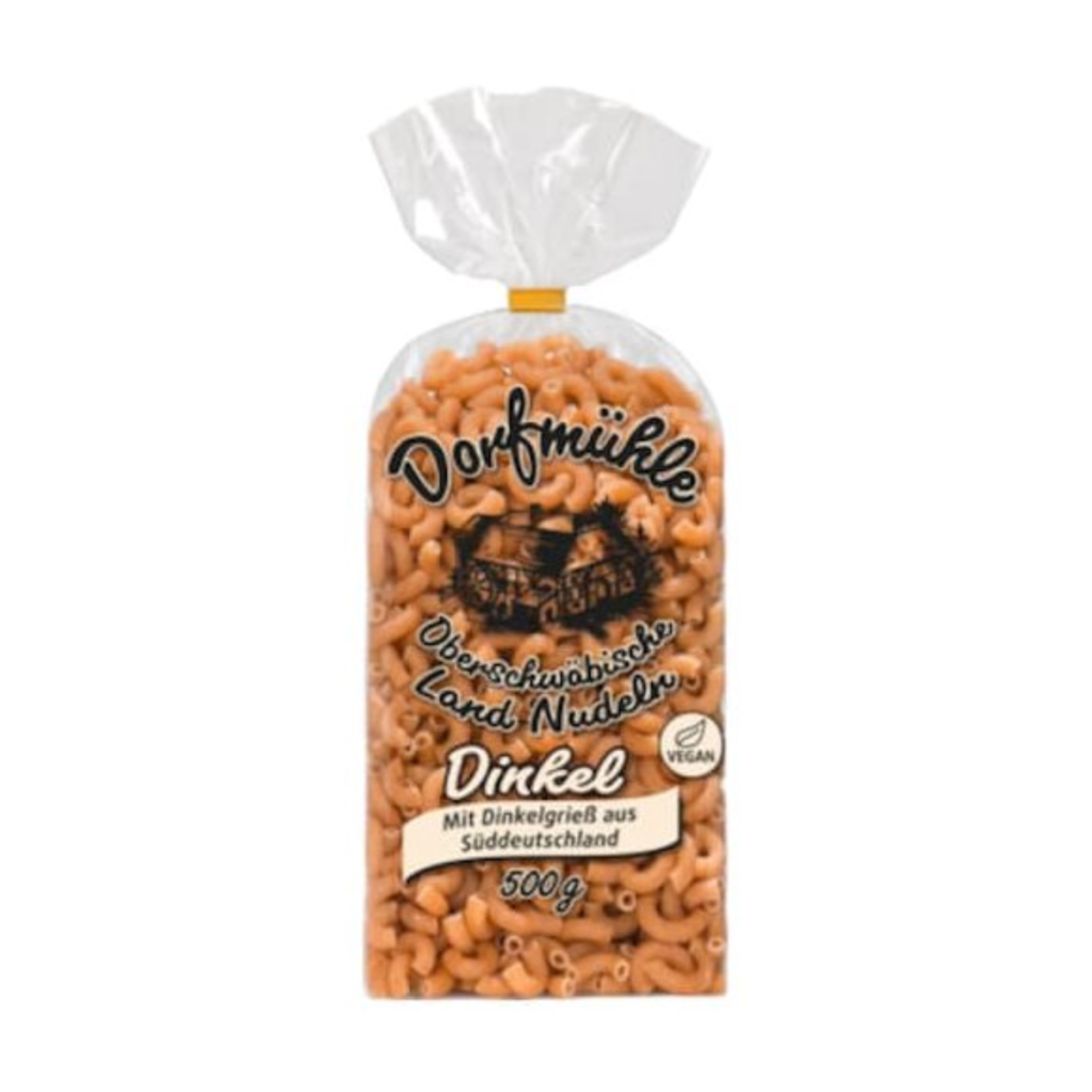 Dorfmühle oberschwäbische Land-Nudeln Dinkel Hörnchen 500g