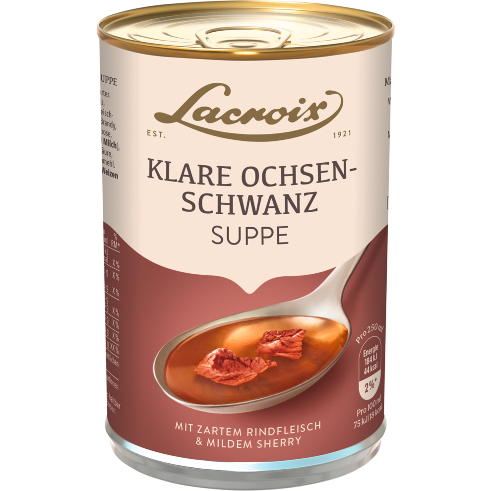 Lacroix Klare Ochsenschwanz-Suppe 400ml