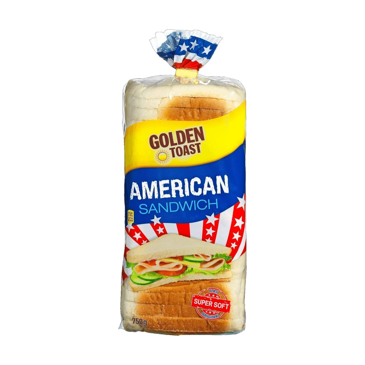Golden Toast American Sandwich 750g