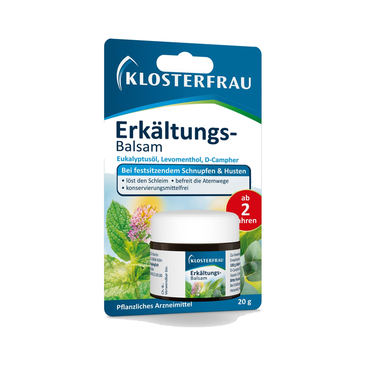 Klosterfrau Erkältungs-Balsam 20g