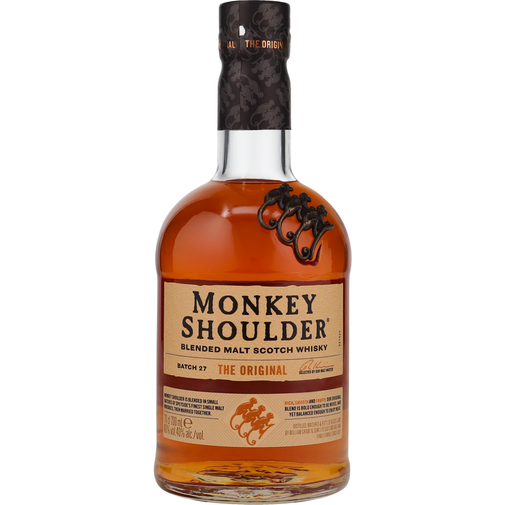 MONKEY SHOULDER Blended Malt Scotch Whisky 40% 0,7l