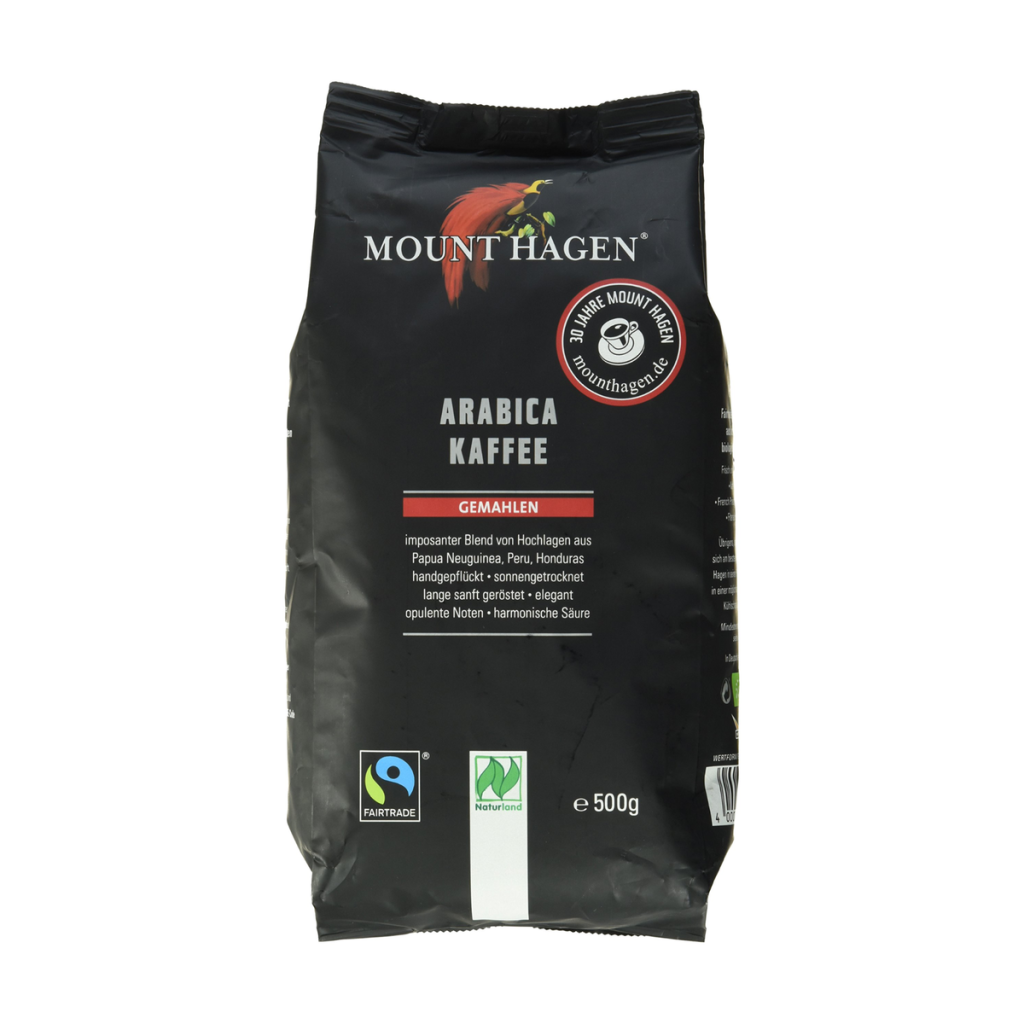 Bio Mount Hagen Arabica Kaffee 500g