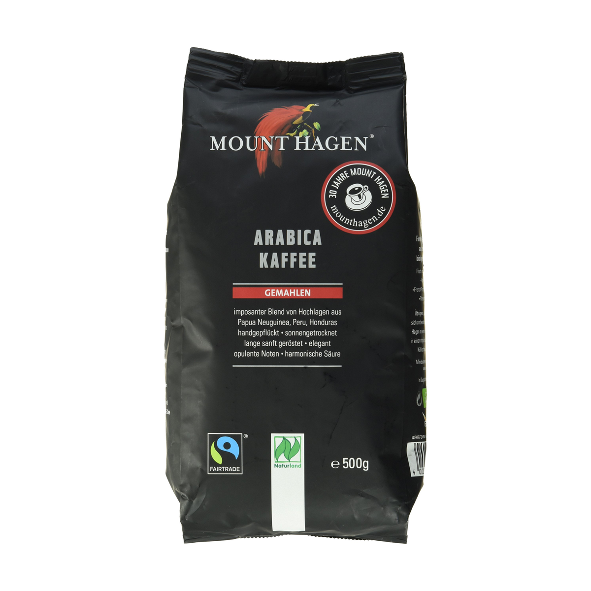 Bio Mount Hagen Arabica Kaffee 500g