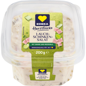 EDEKA Herzstücke Lauch-Schinken Salat 200g