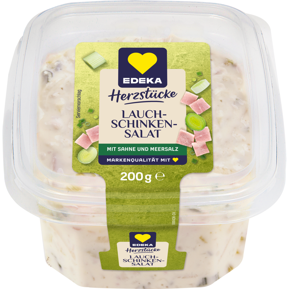 EDEKA Herzstücke Lauch-Schinken Salat 200g