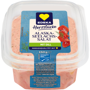 MSC EDEKA Herzstücke Alaska Seelachssalat 150g