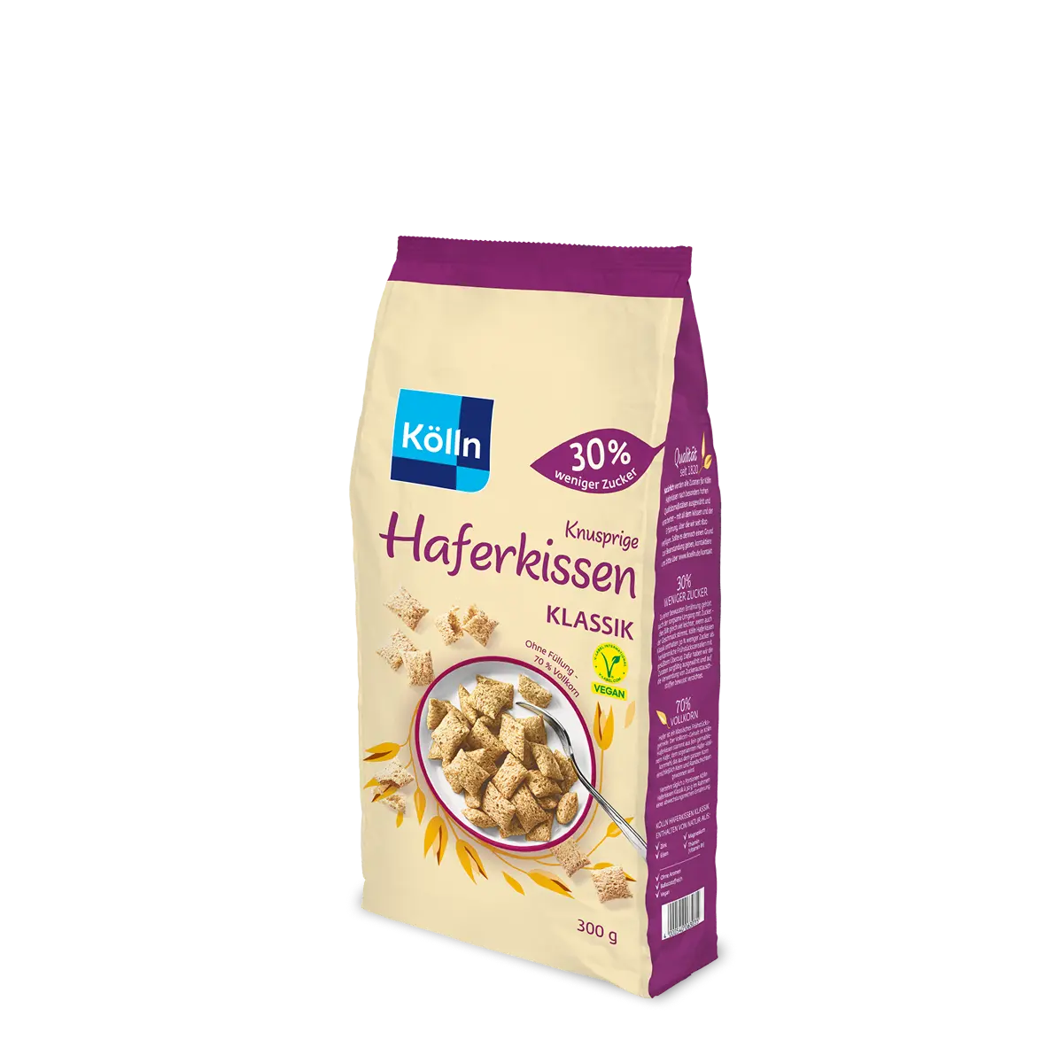 Kölln Knusprige Haferkissen Klassik 300g