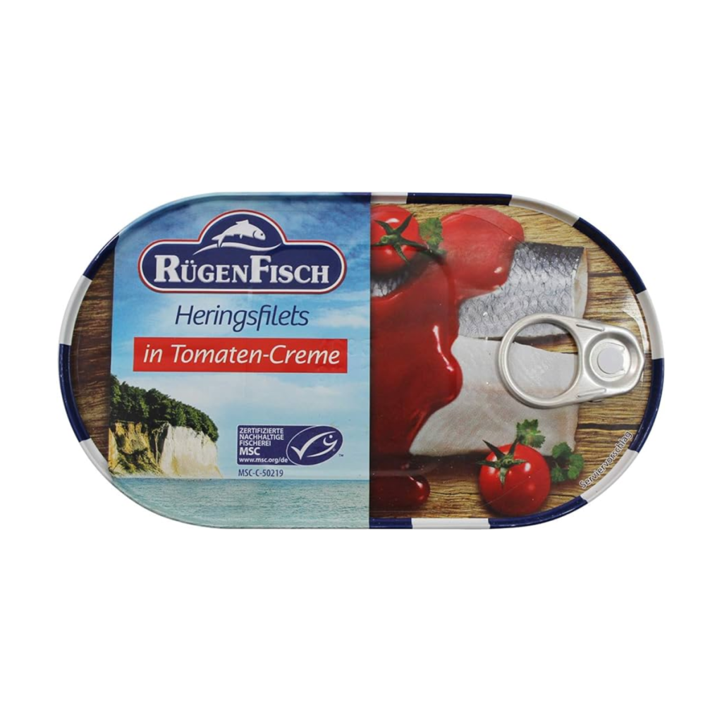Rügen Fisch Heringsfilets in Tomatensauce Nostalgie 200g
