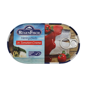 Rügen Fisch Heringsfilets in Tomatensauce Nostalgie 200g
