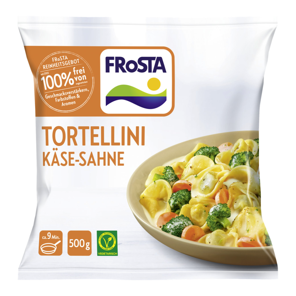 Frosta Tortellini Käse-Sahne 500g