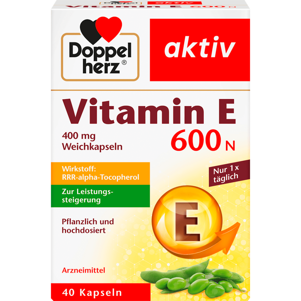 Doppelherz Vitamin E600 N 40Kapseln