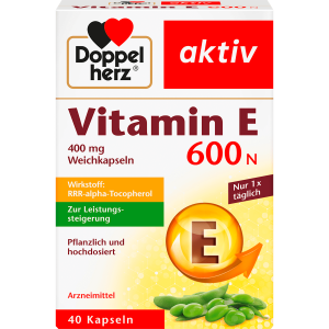 Doppelherz Vitamin E600 N 40Kapseln