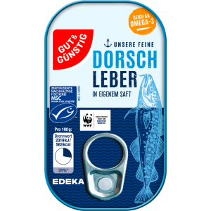 MSC GUT&GÜNSTIG Dorschleber 121g