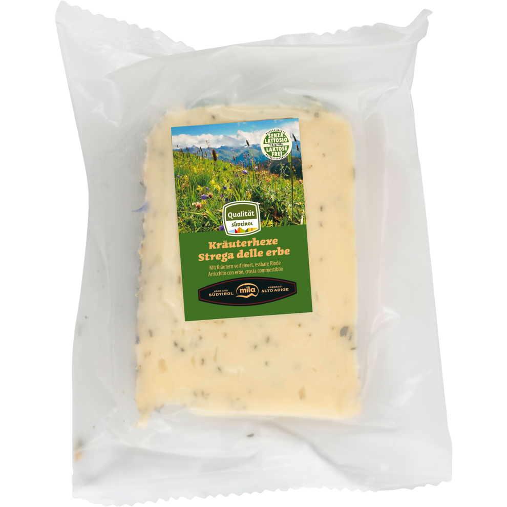 Kräuterhexe Schnittkäse mit Kräutern 45% Vollfettstufe 150g