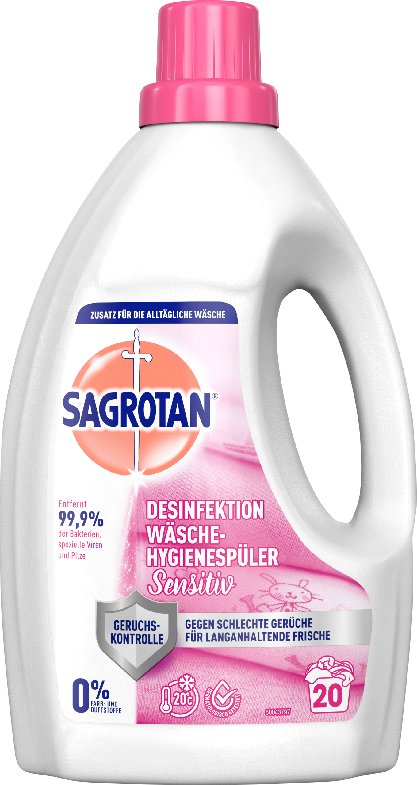 Sagrotan Wäsche Hygienespüler Sensitiv 1,5l
