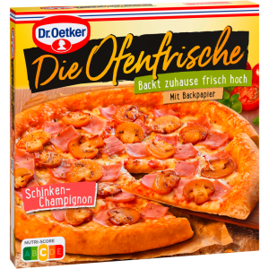 Dr.Oetker Die Ofenfrische Schinken Champignon 405g