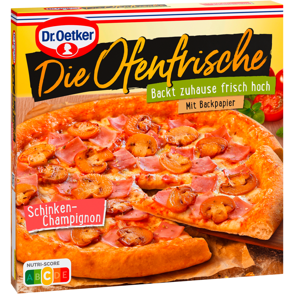 Dr.Oetker Die Ofenfrische Schinken Champignon 405g
