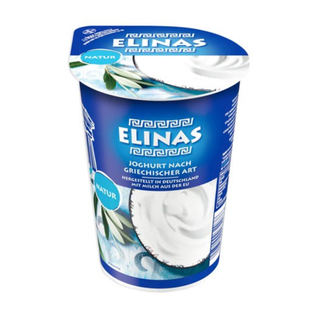 Elinas Griechischer Joghurt Natur 9,4% 500g