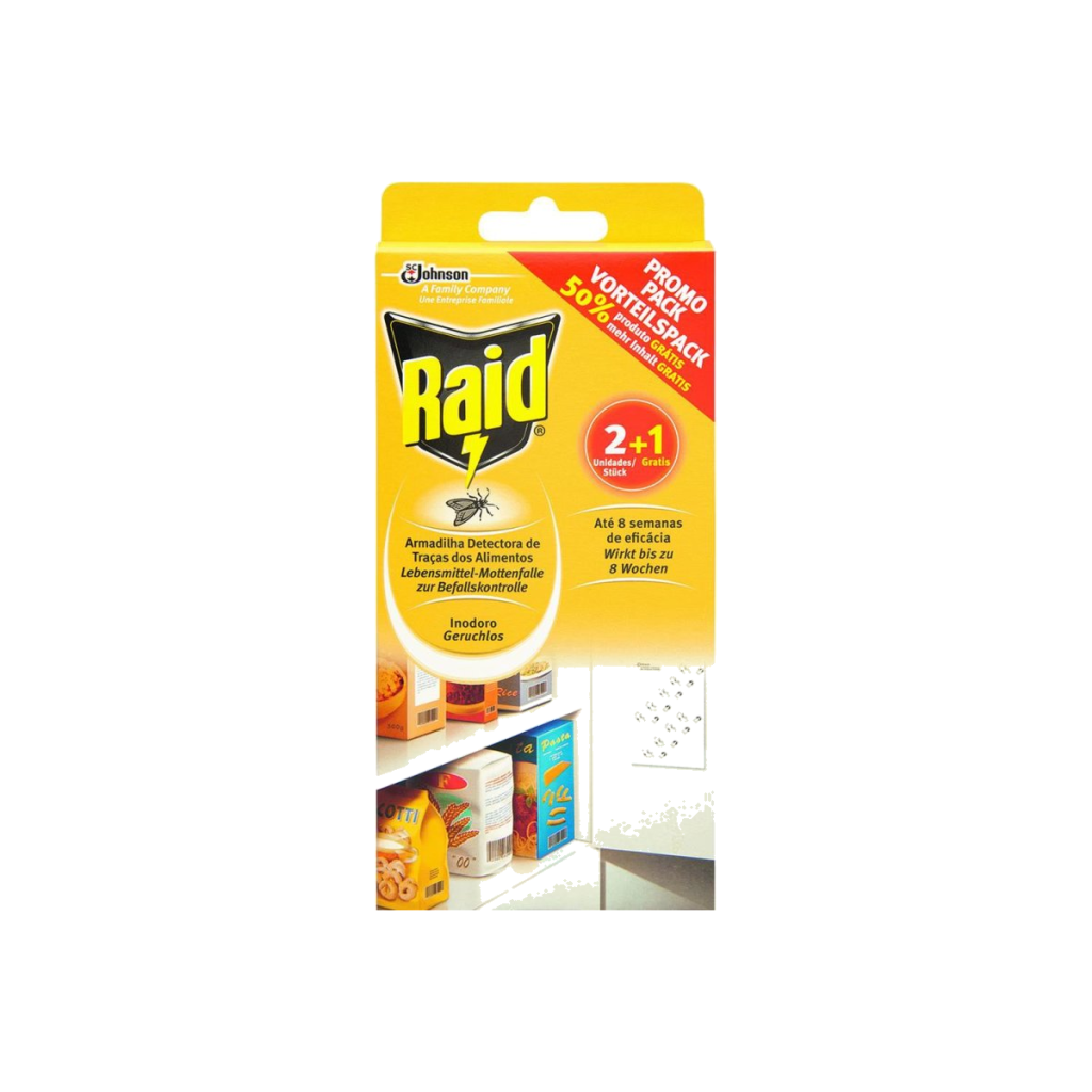 Raid Essentials Lebensmittel Mottenfalle 3ST
