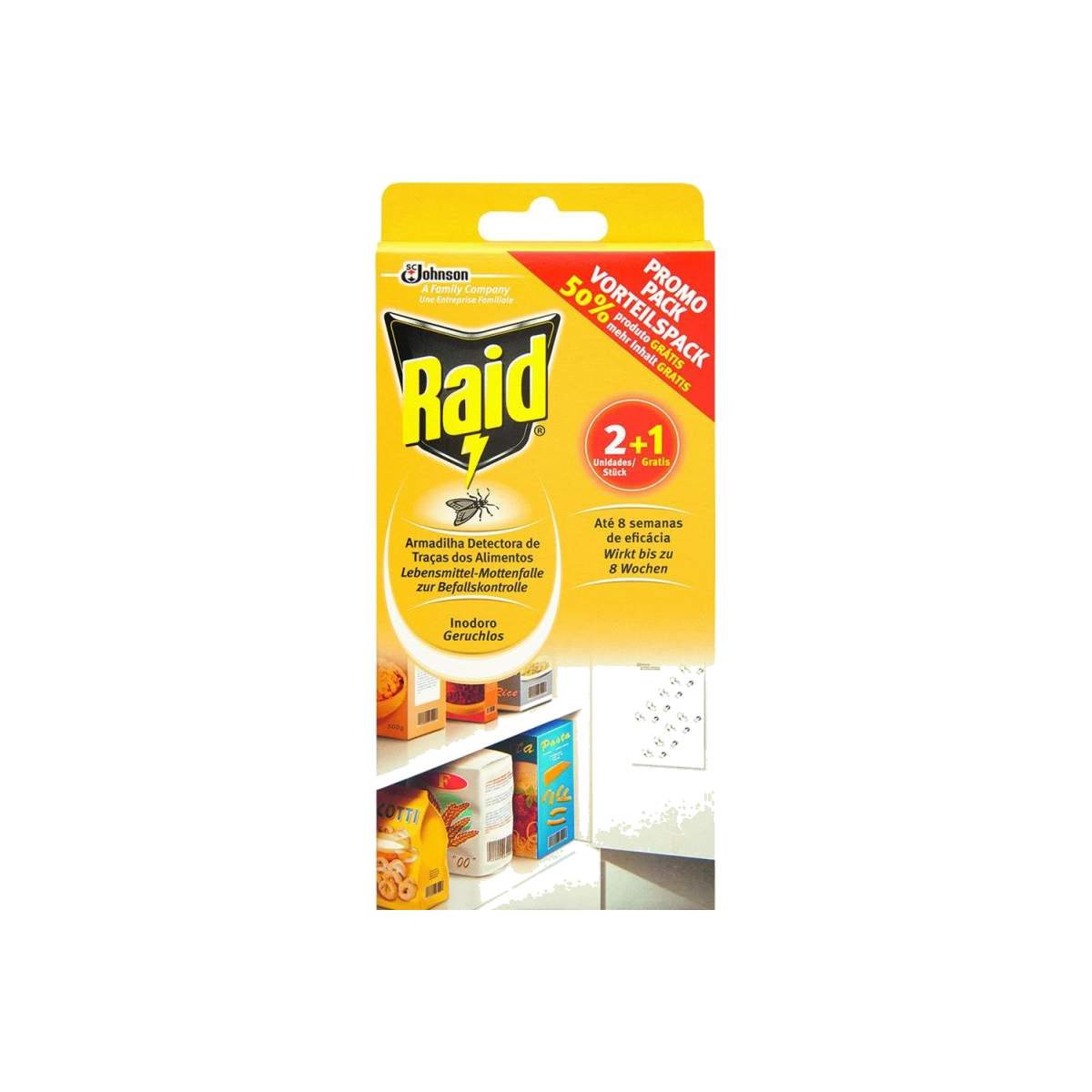 Raid Essentials Lebensmittel Mottenfalle 3ST