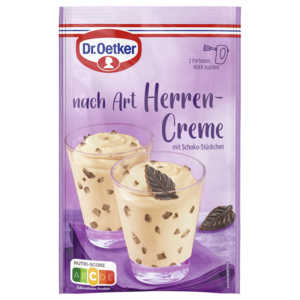 Dr.Oetker Herrencreme für 250ml 62g