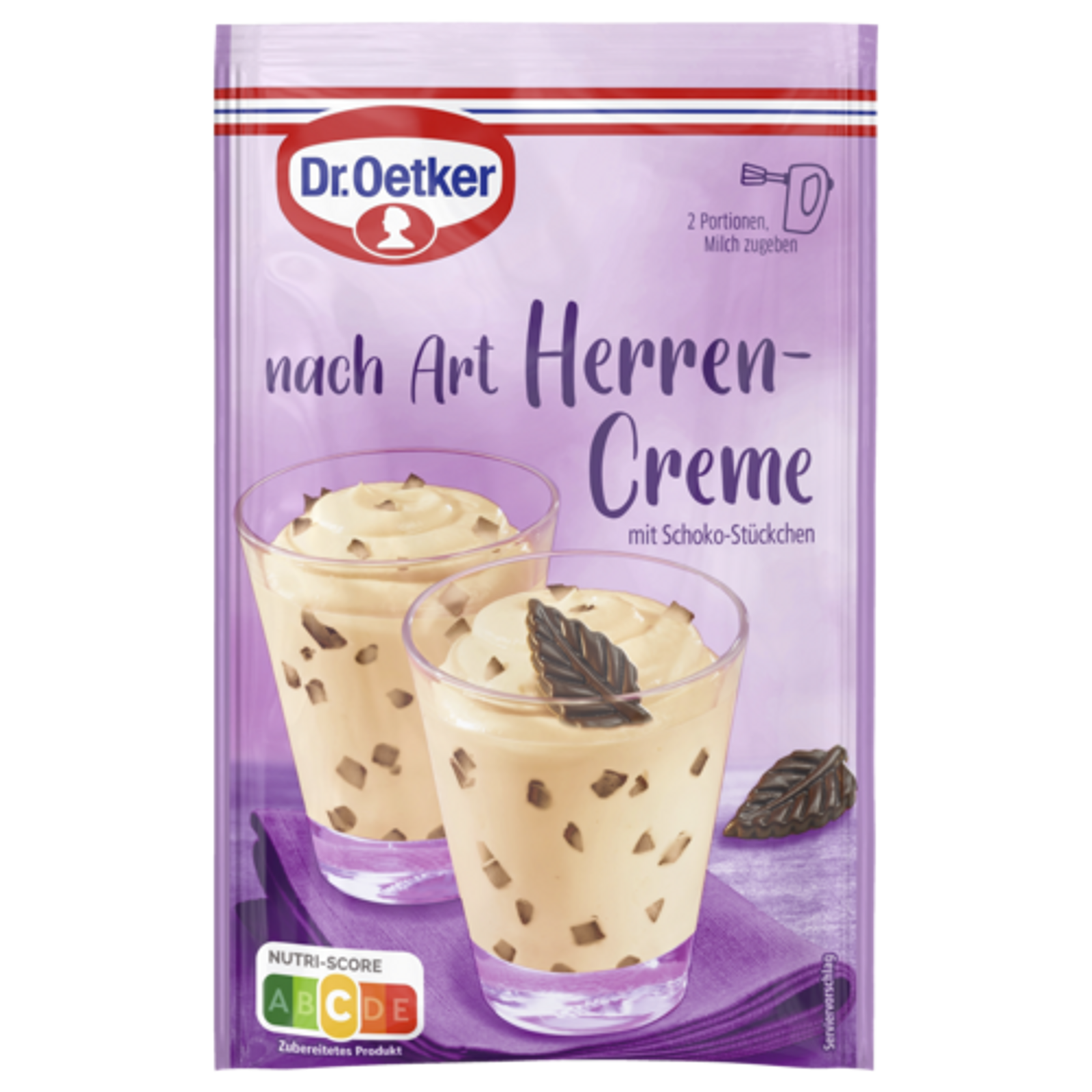 Dr.Oetker Herrencreme für 250ml 62g